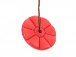 Verk 01534 Detská hojdačka disk priemer 27 cm červená