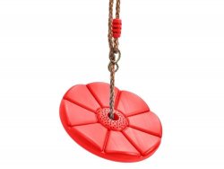 Verk 01534 Detská hojdačka disk priemer 27 cm červená