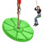 Verk 01534 Detská hojdačka disk priemer 27 cm zelená