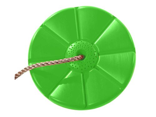 Verk 01534 Dětská houpačka disk průměr 27 cm zelená