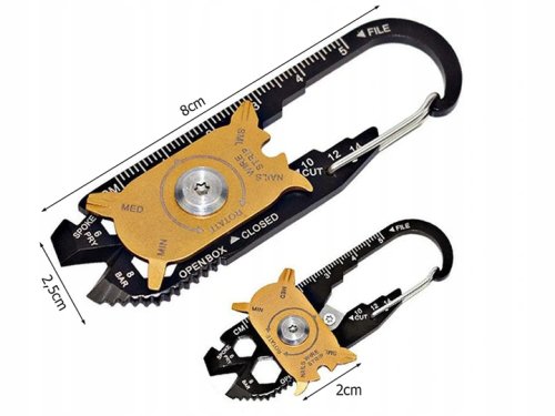 Verk 11262 Multifunkční karabina 5 v 1