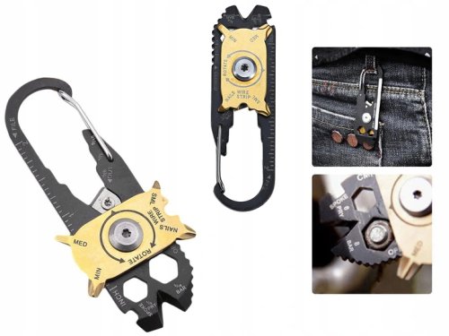 Verk 11262 Multifunkční karabina 5 v 1