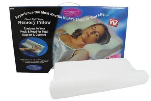 Verk Ortopedický vankúš Memory Pillow 50 x 30 cm biela