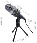 ISO 3872 Štúdiový mikrofón pre PC