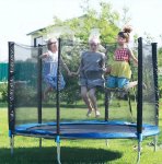 Malatec Kryt pružín na trampolínu 305 cm modrý