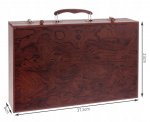 ISO 15611 Velká sada v dřevěném kufříku pro malé malíře 142 ks