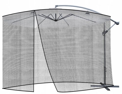 Malatec Moskytiéra na zahradní slunečník 260 x 300 cm