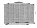 Malatec Moskytiéra na zahradní slunečník 260 x 350 cm