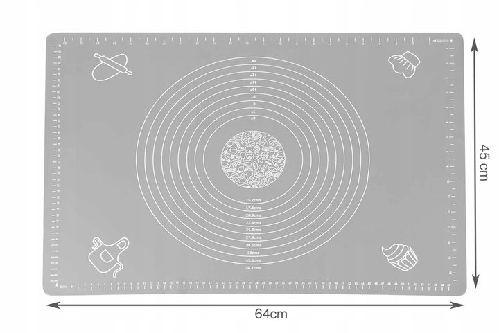 Ruhhy 14107 Silikónová doska XL 64 x 45 cm