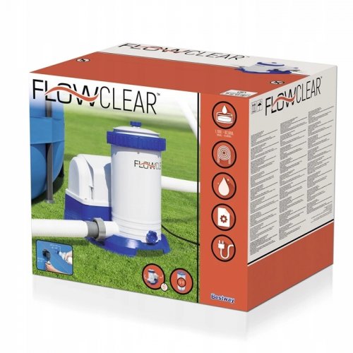 BESTWAY 58391 Kartušová filtrácia 9.463 l / h