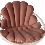 Malatec 16753 Sedák do závěsného křesla 80 x 55 cm růžový
