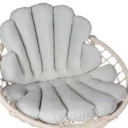 Malatec 16754 Sedák do závěsného křesla 80 x 55 cm světle šedý