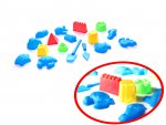 PlaySand Magický tekutý piesok 2000g + formičky + pieskovisko