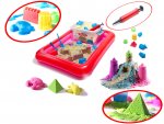 PlaySand Magický tekutý piesok 2000g + formičky + pieskovisko