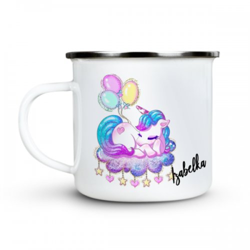 Detský plecháčik s menom Izabelka 300ml