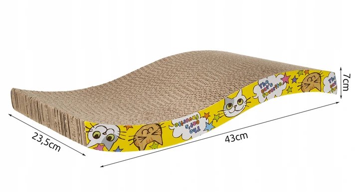 Purlov 15671 Škrabadlo kartónové 43 cm