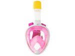 KIK Celotvárová šnorchlovacia maska ružová S/M