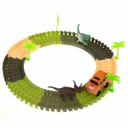 KIK KX7469 Dinosauří autodráha 78 dílků