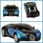 KIK KX9420 RC Bugatti Veyron 1:24 Blue Black Style