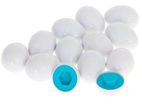 KIK KX5966 Dětská skládačka Vajíčka 12 ks