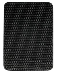 Purlov Podložka pod kočičí toaletu 49,5 x 39,5 cm černá