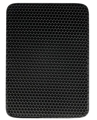 Purlov Podložka pod mačací záchod 49,5 x 39,5 cm čierna