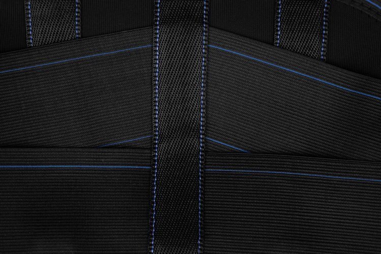 ISO Magnetický bederní pás 23 magnetů 110 cm černý