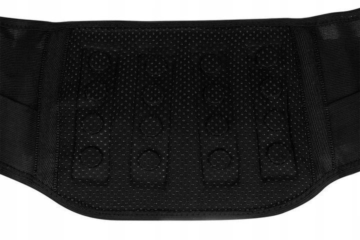 ISO Magnetický bedrový pás 23 magnetov 100 cm čierny