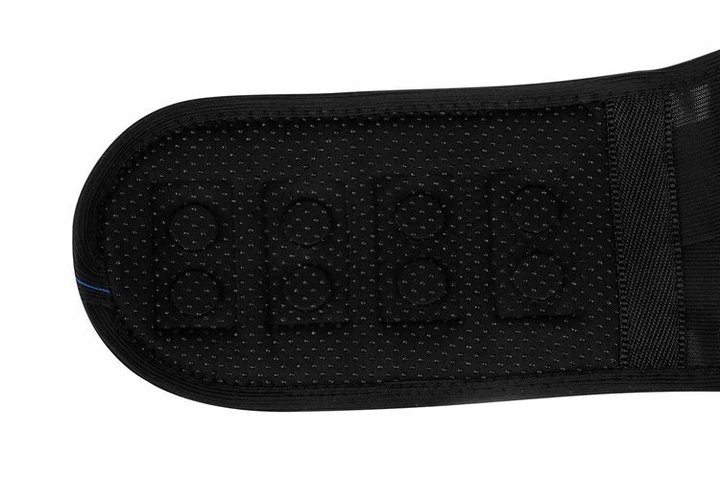 ISO Magnetický bedrový pás 23 magnetov 100 cm čierny