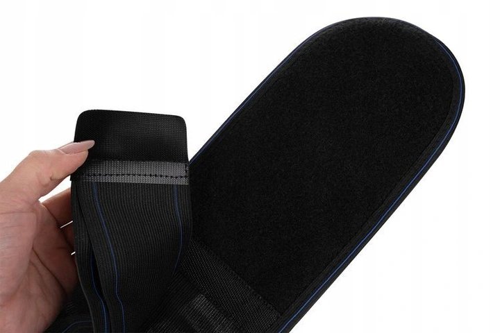 ISO Magnetický bedrový pás 23 magnetov 100 cm čierny