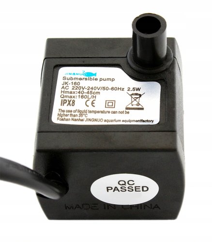 APT AG80B Akvarijní čerpadlo 2,5W