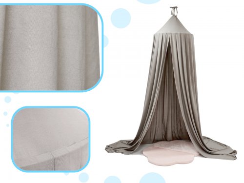 KIK KX6104 Baldachýn stan teepee sivý
