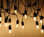 ISO LED venkovní dekorační řetěz girlanda 15m 12V IP65