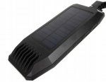 ISO 15749 Pouliční osvětlení solární 180 LED COB, 5,5 V 2,5 W černé