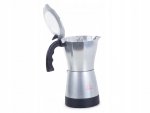 Verk 07065 Elektrická Moka konvice 6 - 300 ml stříbrná