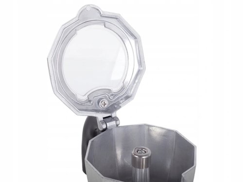 Verk 07065 Elektrická Moka konvice 6 - 300 ml stříbrná