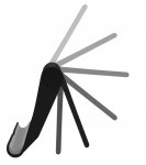 Izoxis 16143 Držiak na telefón čierny