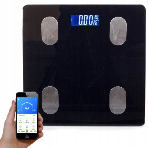 Verk 17083 Analytická osobní váha Bluetooth 180 kg
