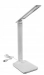 ISO 15989 LED stolná lampa s bezdrôtovým nabíjaním biela