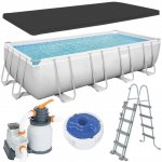 Bestway 56466 Bazén Power Steel 549 x 274 x 122 cm s pieskovou filtráciou
