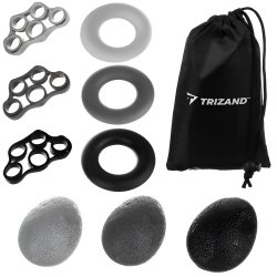 Trizand Set pomůcek na trénink palců a zápěstí 9 ks