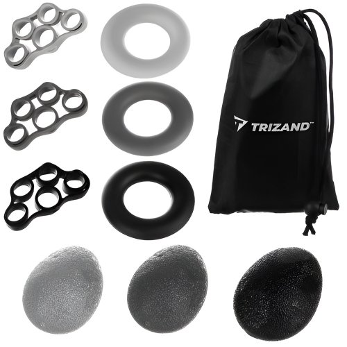 Trizand Set pomôcok na tréning palcov a zápästia 9 ks