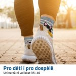 GFT Veselé kočičí ponožky - šedé 