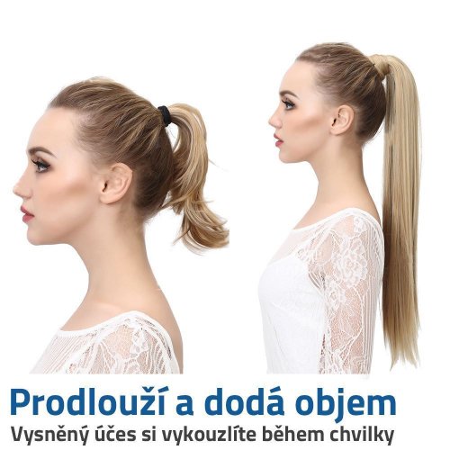 GFT Príčesok do vlasov cop - plavá blond