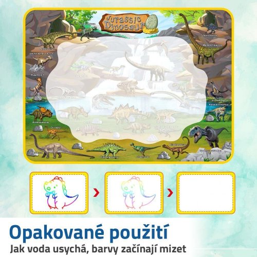 GFT Vodné maľovanie - dinosaury