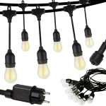 ISO 15617 LED vonkajšie dekoračné reťaz girlanda 5m 24V IP44