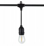 ISO 15617 LED vonkajšie dekoračné reťaz girlanda 5m 24V IP44