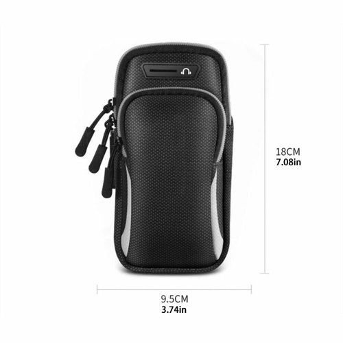 Pronett XJ3993 Športové púzdro na ruku čierna