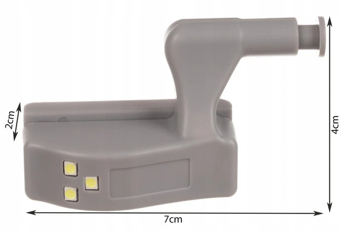 ISO 16146 Světlo do skříně 3 LED 1 ks