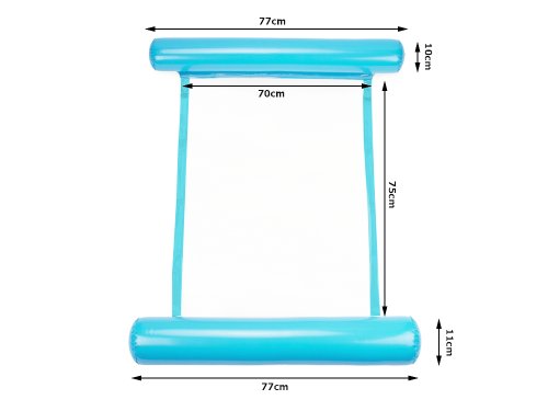 Malatec 12110 Lehátko do bazénu modré